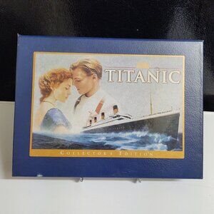 COLLECTOR'S BOXED EDITION TITANIC A JAMES CAMERON FILM VHS ORIGINAL INSERTS 1997